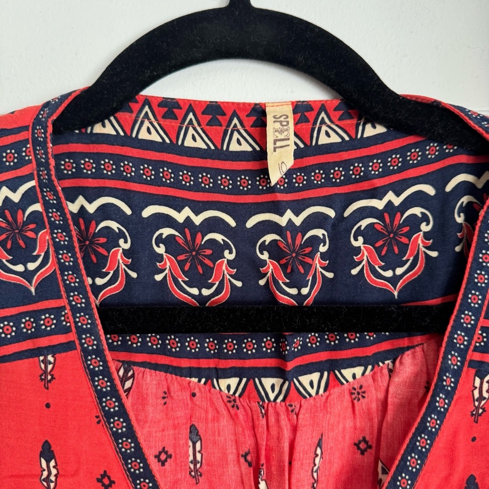Spell and the Gypsy Collective Desert Wanderer Playsuit in Sunset - Picture 8 of 11